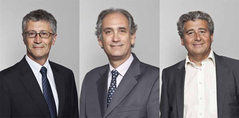 Jean-Loup Salzmann, Gérard Blanchard et Khaled Bouabdallah : le nouveau bureau de la CPU ! 
