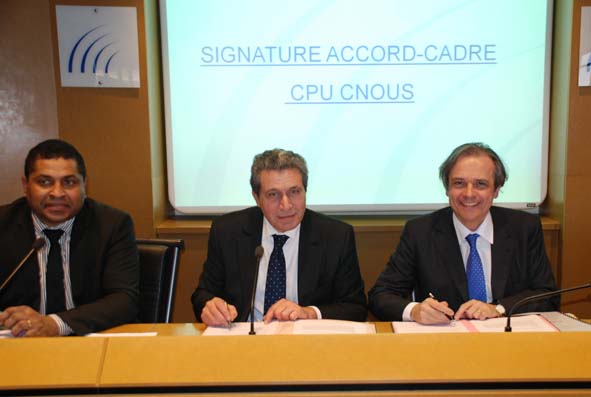 Signature d’un accord-cadre entre la CPU et le CNOUS