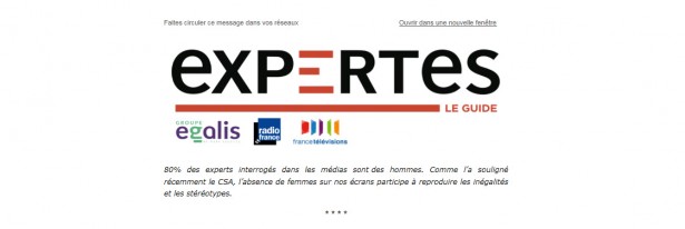 Parité : le site « expertes.eu » est en ligne depuis le 8 juin