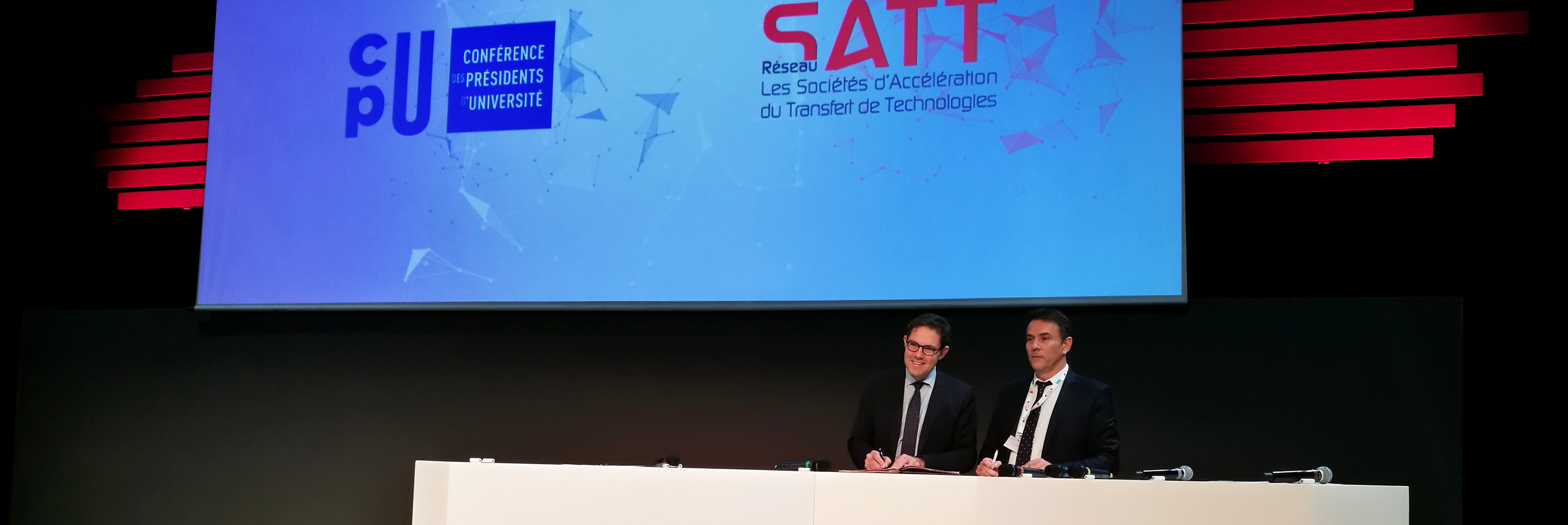 Signature d’une convention entre la CPU et le réseau des SATT : optimiser le transfert de technologie issu de la recherche publique