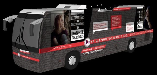 Bus d’alerte républicaine et démocratique : en route « Pour une nouvelle Histoire »