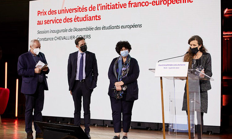 Prix des universités : le projet d’Assemblée des étudiants européens récompensé