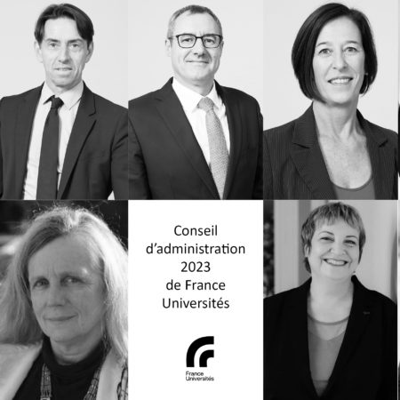 Discover the new Board of Directors of France Universités