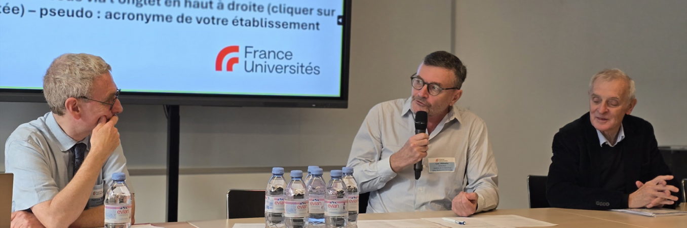 <p>Ce mardi 16 septembre, France Universités a organisé le Colloque « Former aux transitions dans l’enseignement supérieur et la recherche – Partage d’expériences, leviers, outils », à Sorbonne Université. Le succès de cet événement, qui...</p>