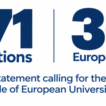 271 institutions from 30 European countries call for the recognition of the role of European University Alliances to support Europe's competitiveness in the 2028–2034 Multiannual Financial Framework